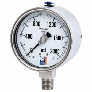ALL SS SOLID FRONT PRESSURE GAUGES