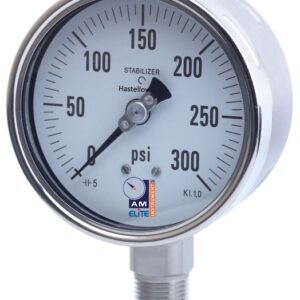 HASTELLOY PRESSURE GAUGES (DIN CASE)